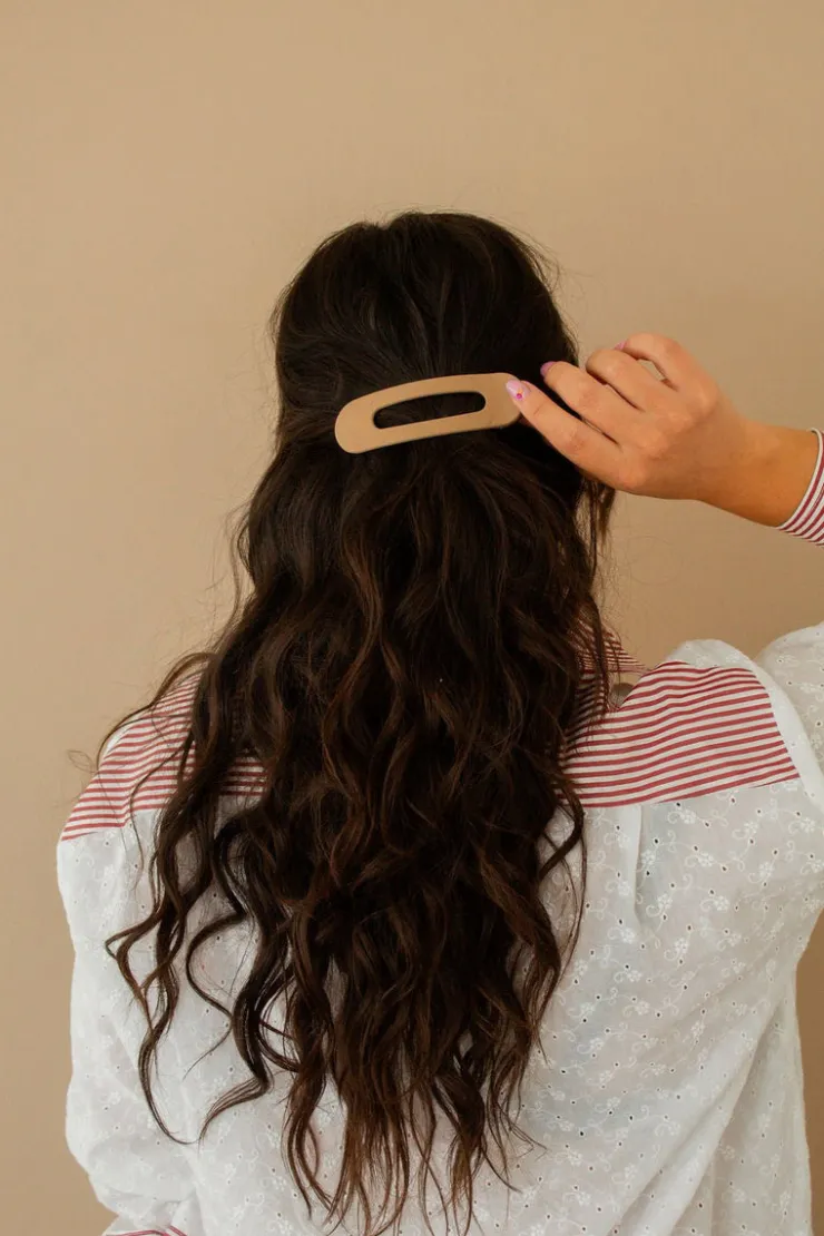 Andi Flat Matte Claw Clip