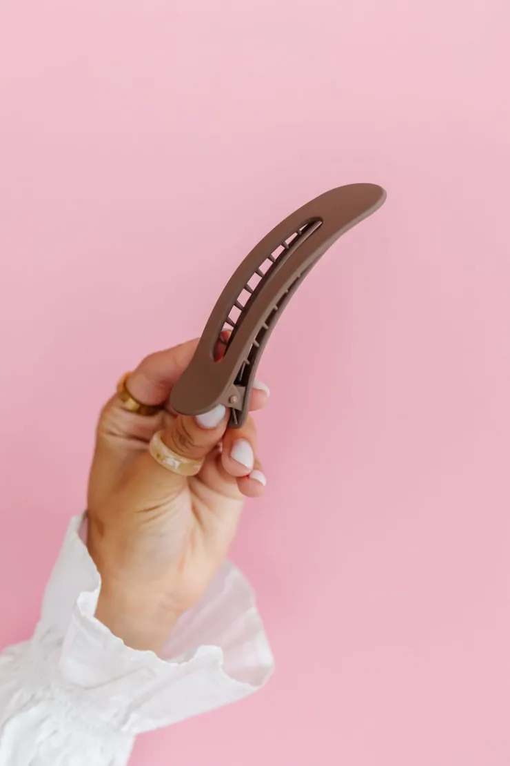 Andi Flat Matte Claw Clip