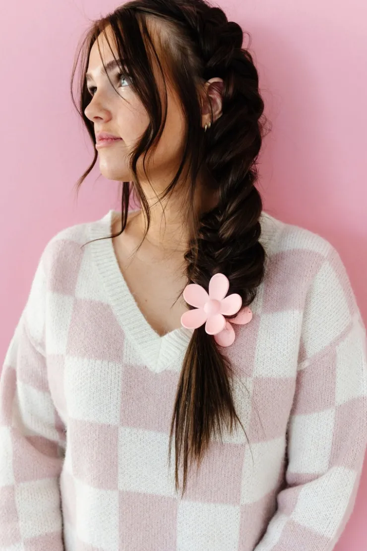 Andi Flower Claw Clip