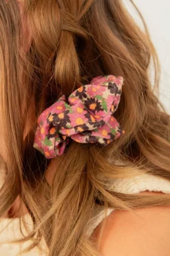 Andi Frightful Floral Oversized Scrunchie