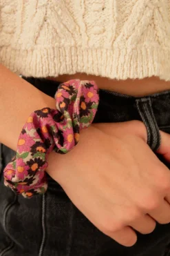 Andi Frightful Floral Oversized Scrunchie