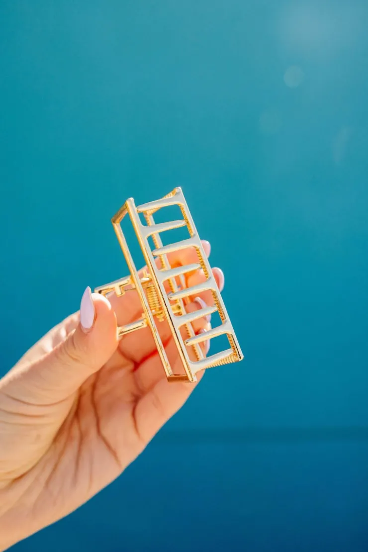 Andi Gold Claw Clip