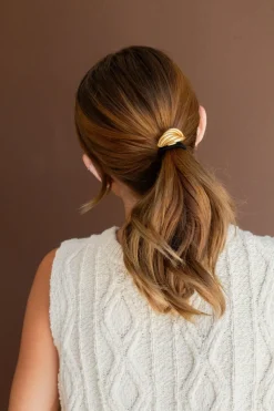Andi Golden Wire Hair Tie