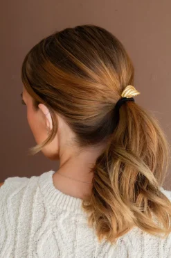 Andi Golden Wire Hair Tie
