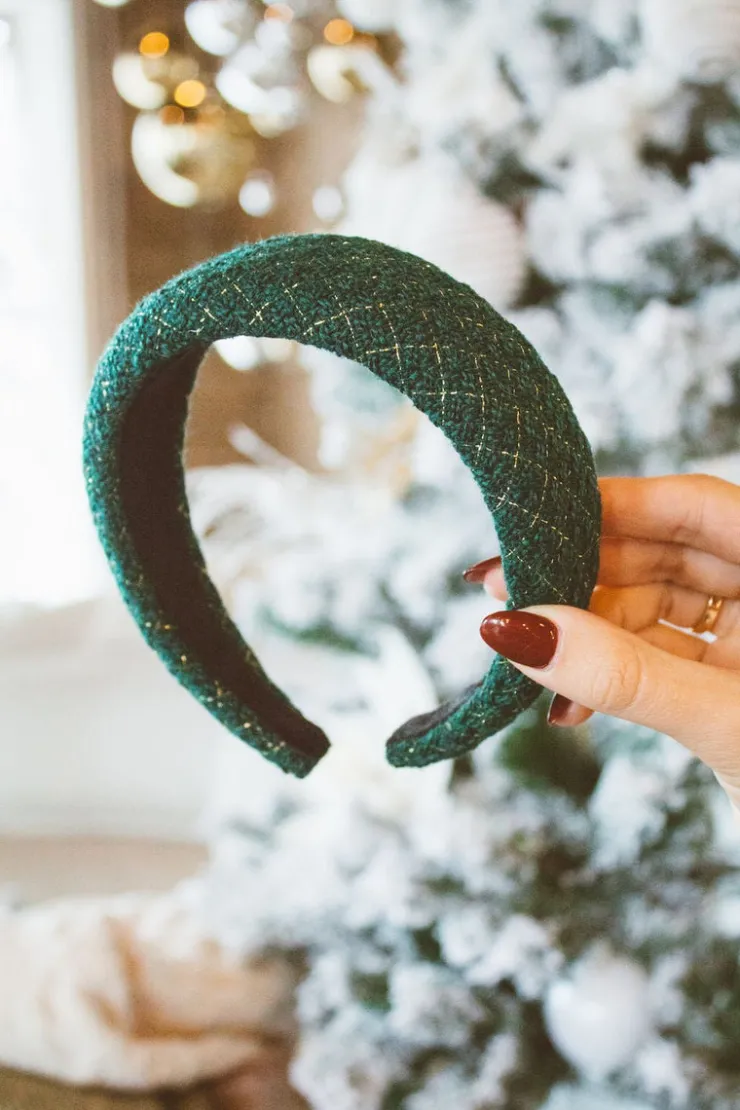 Andi Green and Gold Headband