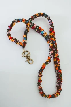 Andi Groovy Bright Floral Lanyard