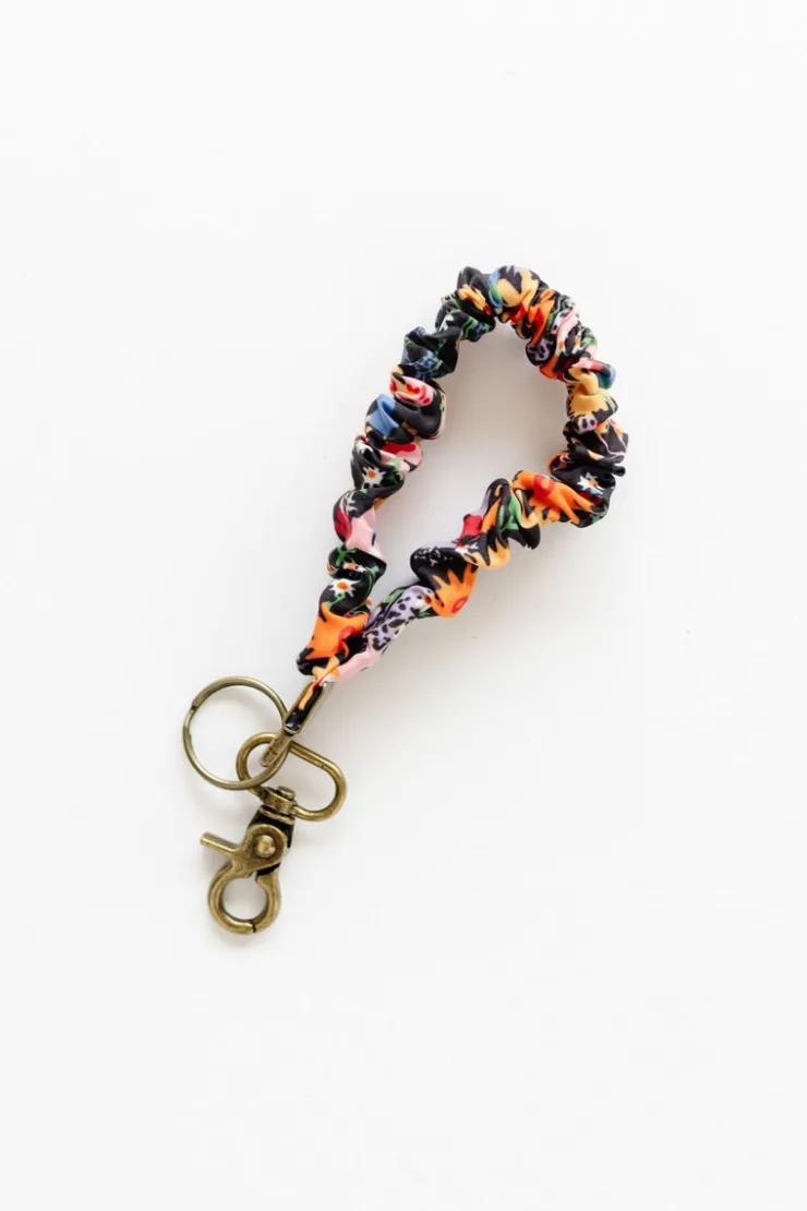 Andi Groovy Floral Keychain