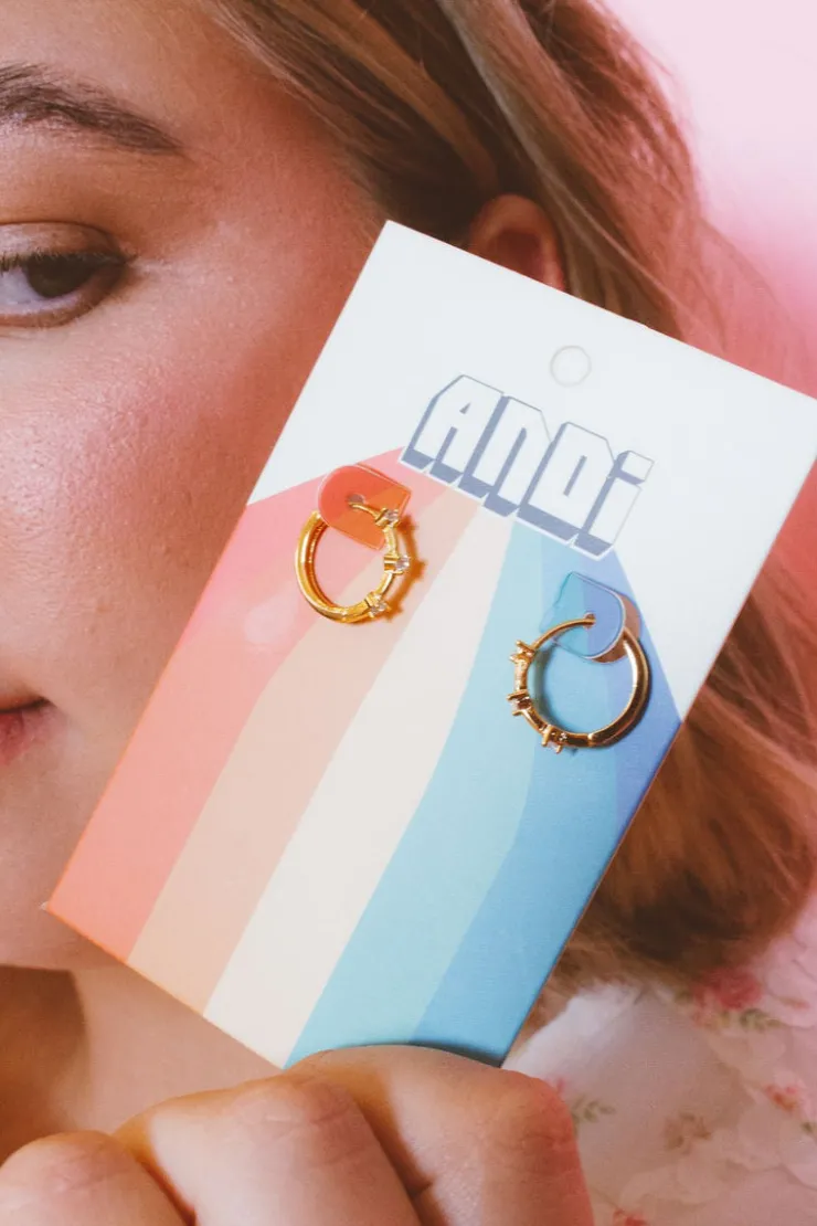 Andi Halo Hoops - Hypoallergenic