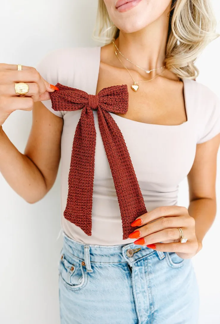 Andi Hannah Bow Barrette