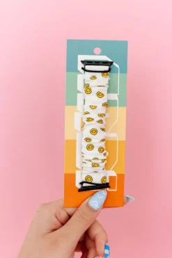 Andi Happy Daze Scrunchie Band Compatible with Apple Watch