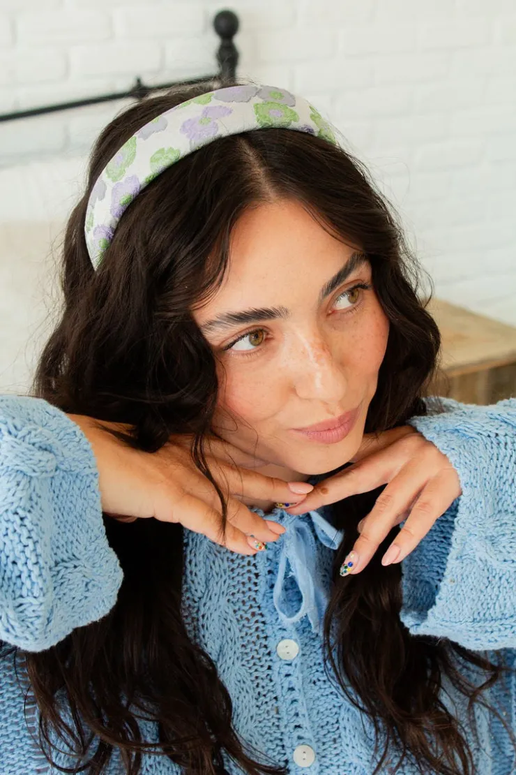 Andi Heather Padded Headband