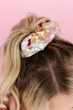 Andi Hippie Dippie Daisies Oversized Scrunchie