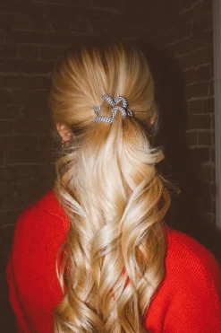 Andi Houndstooth Cord Scrunchies