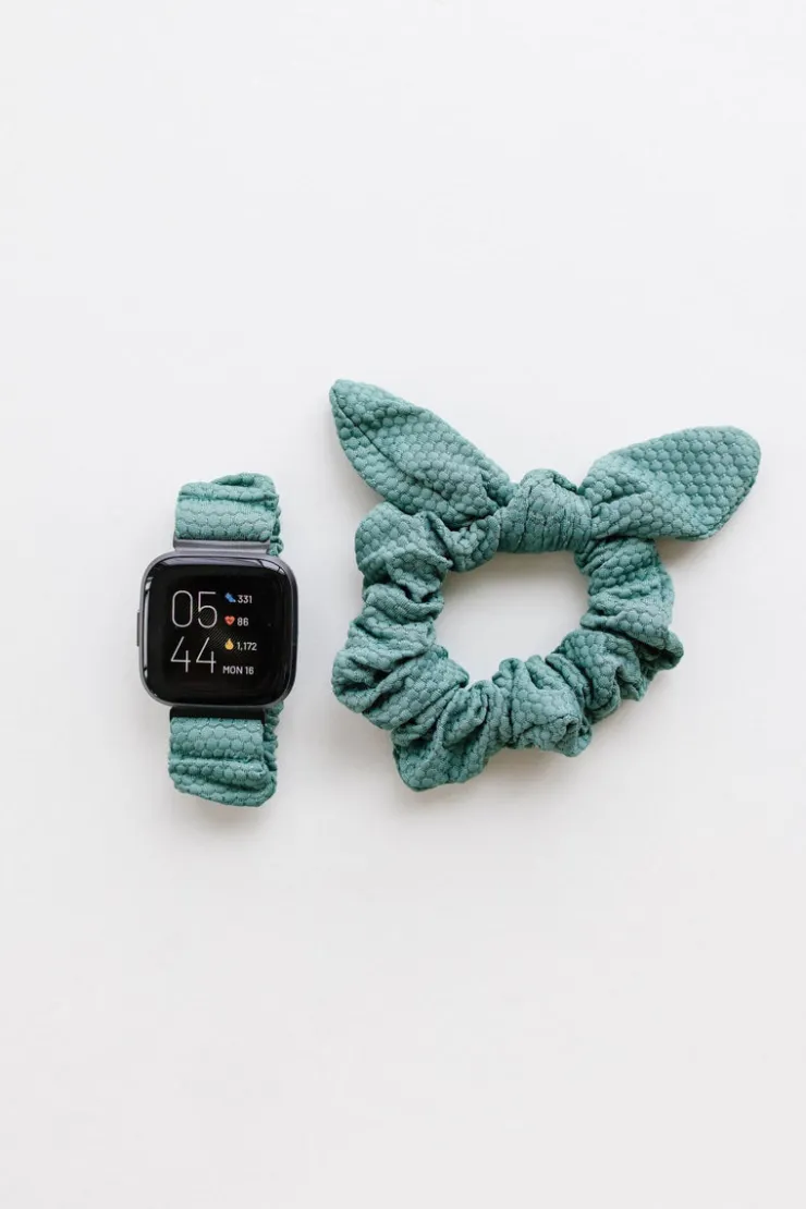 Andi Jade Athletic Hexagon Watch Band for Fitbit Versa