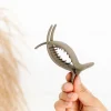 Andi Jumbo Deep Olive Ponytail Claw Clip