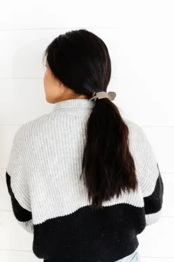 Andi Jumbo Deep Olive Ponytail Claw Clip