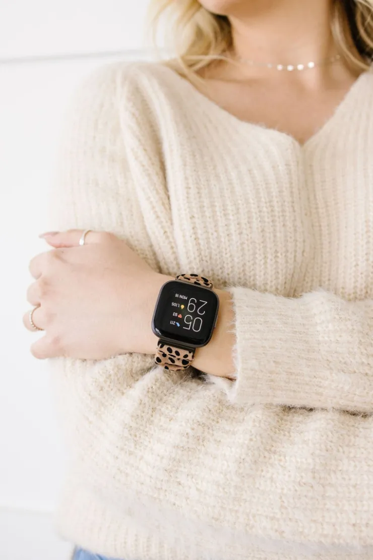 Andi Jungle Cat Watch Band for Fitbit Versa