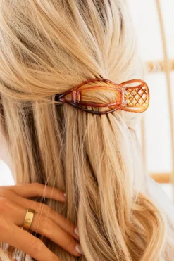 Andi Lattice Claw Clip