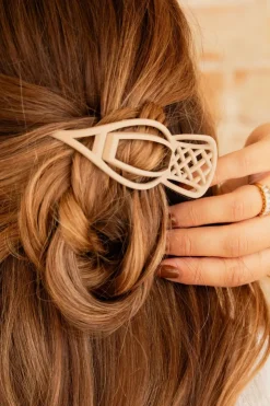 Andi Lattice Claw Clip