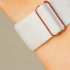 Andi Light Cream Checkerboard Adjustable Elastic