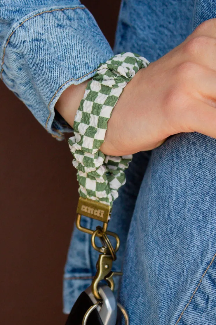 Andi Lindsey Checked Keychain