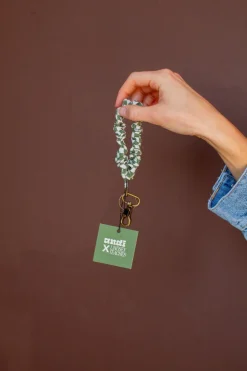 Andi Lindsey Checked Keychain