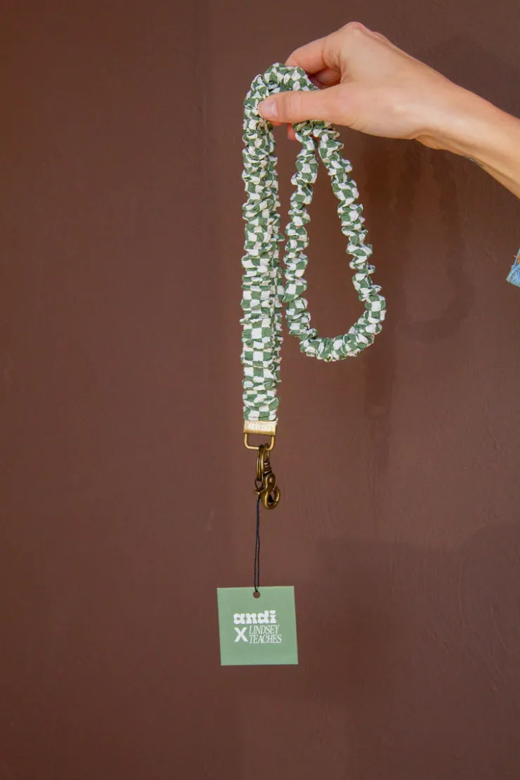 Andi Lindsey Checked Lanyard
