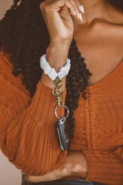 Andi Linen Keychain