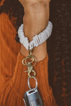 Andi Linen Keychain