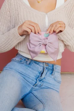 Andi Mabel Satin Bow Clip