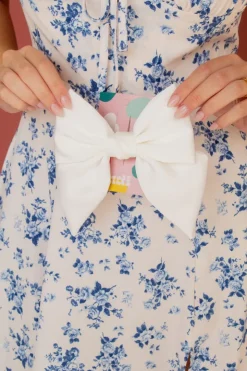 Andi Mabel Satin Bow Clip