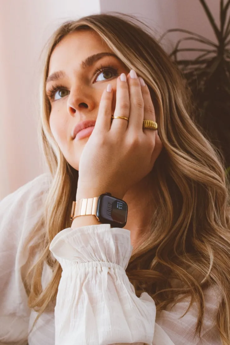 Andi Magnetic Rose Gold Watch Band