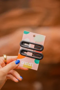 Andi Matte Snap Clip 2-Pack
