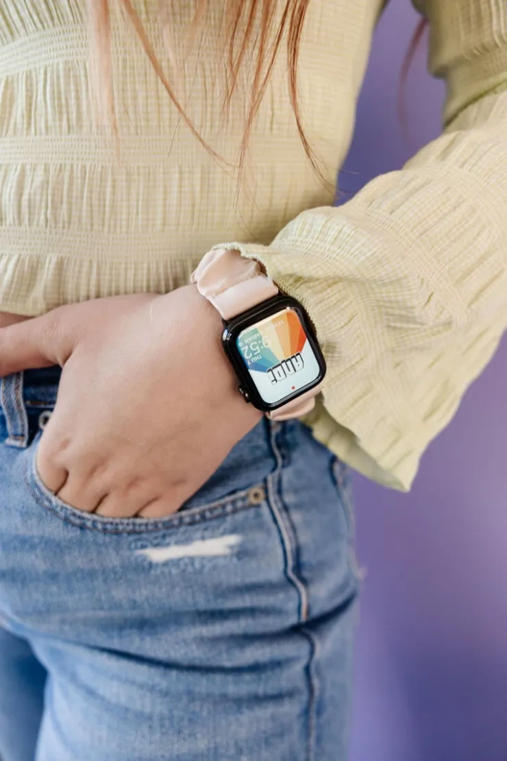 Andi Micah Luxe Scrunchie Band Compatible with Apple Watch