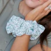 Andi Mint Floral Jumbo Scrunchie