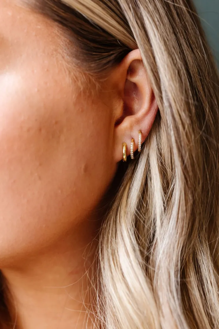 Andi 12mm Fundamental Hoops - Hypoallergenic