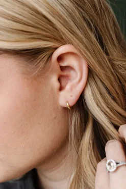 Andi 10mm Fundamental Hoops - Hypoallergenic - Gold and Silver