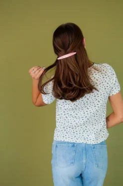 Andi Oblong Oval Barrette
