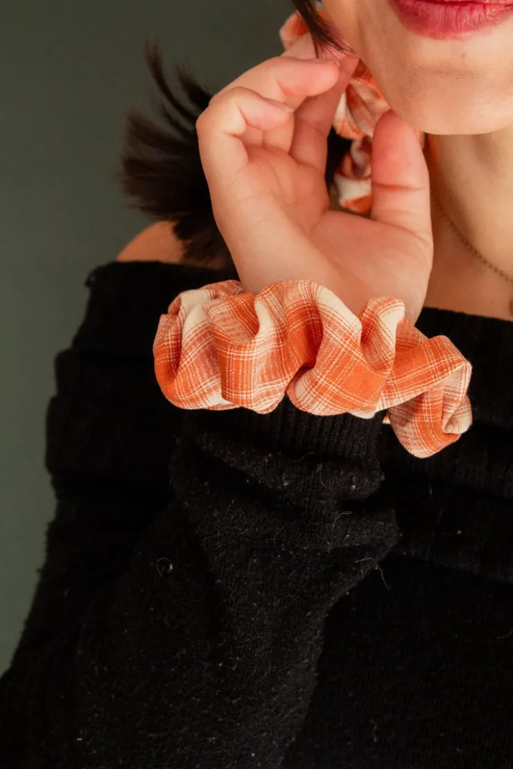 Andi October Harvest Oversized Scrunchie