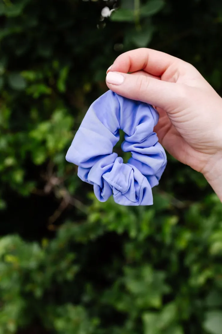 Andi Orchid Oversized Athletic Scrunchie