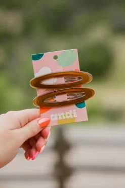 Andi Oval Snap Clip 2-Pack