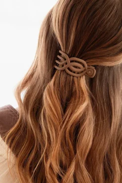 Andi Overlapping Flat Claw Clip