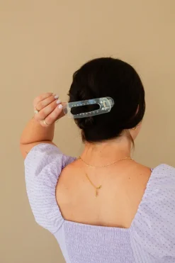 Andi Oversized Flat Claw Clip