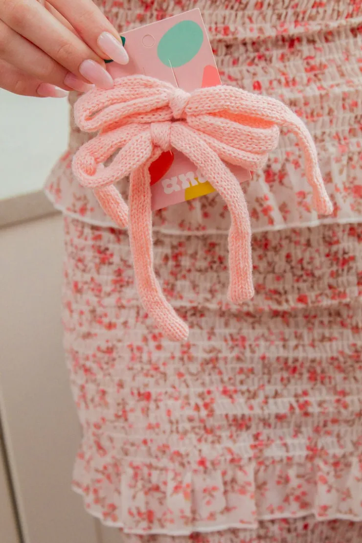 Andi 2-Pack Knit Bow Clips
