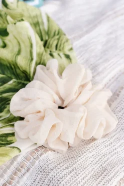 Andi Pearl Jumbo Scrunchie