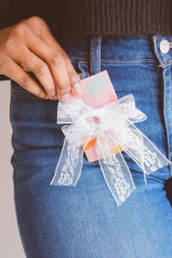 Andi Penny Lace Bow 2-Pack Clip