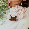 Andi Pink Floral Jumbo Scrunchie