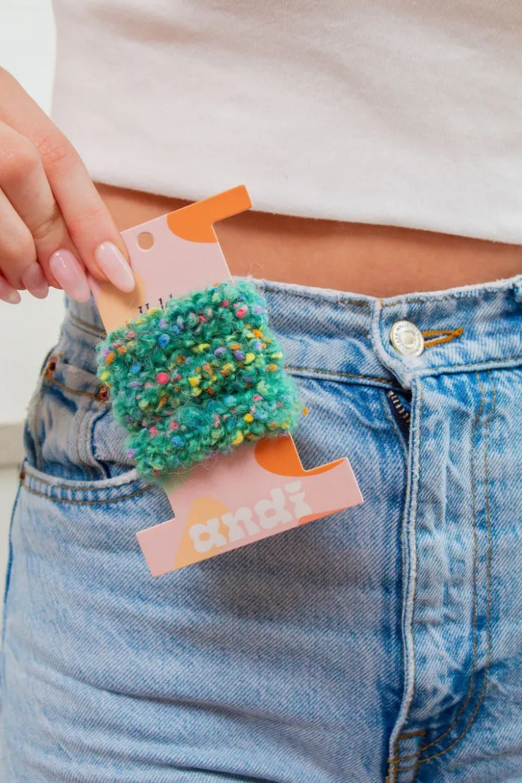 Andi Pom Pom Hair Tie 3-Pack