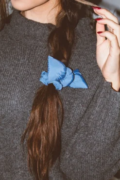 Andi Puffer Bow Scrunchie