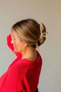 Andi Queen Anne's Lace Claw Clip